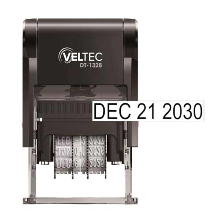 Rubber Date Stamp - Self Inking Date Stamp with Month,