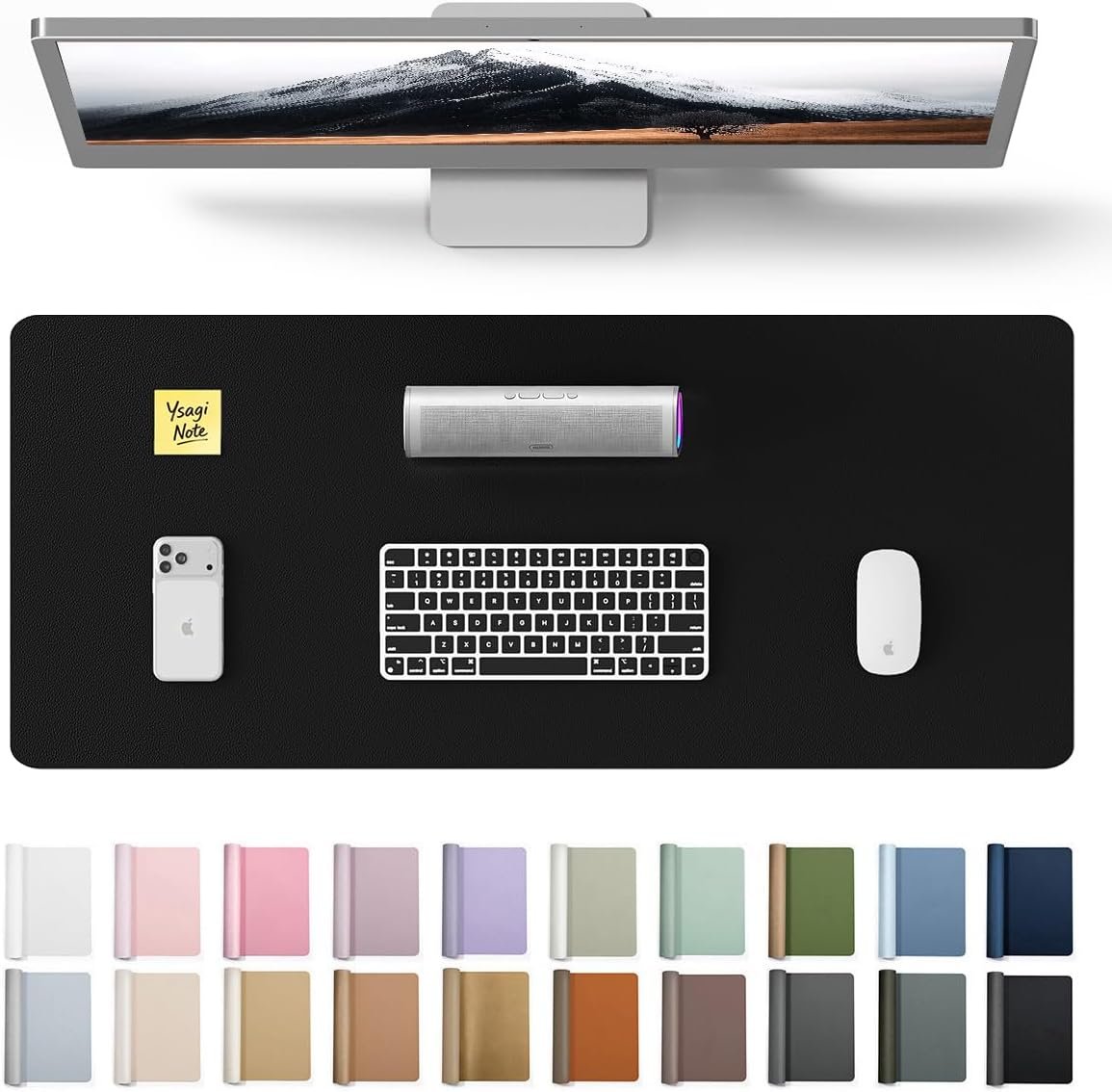 Leather Office Desk Pad Protec - Leather Desk Pad 리뷰 및 가격