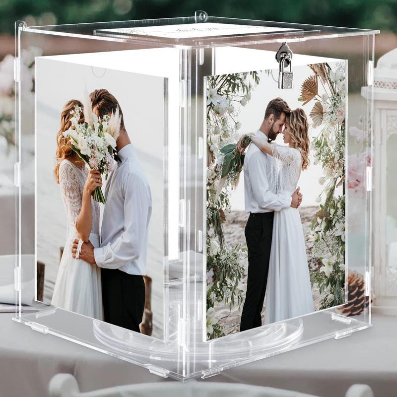 Acrylic Wedding Card Box With  - Card Index Box 리뷰 및 가격
