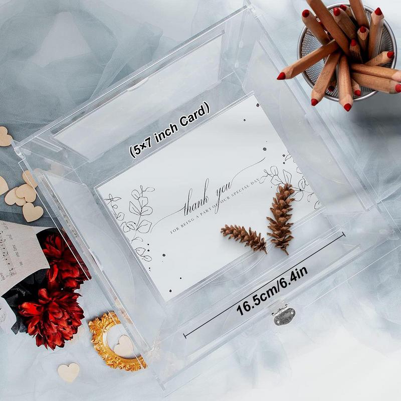 Acrylic Wedding Card Box With  - Card Index Box 리뷰 및 가격
