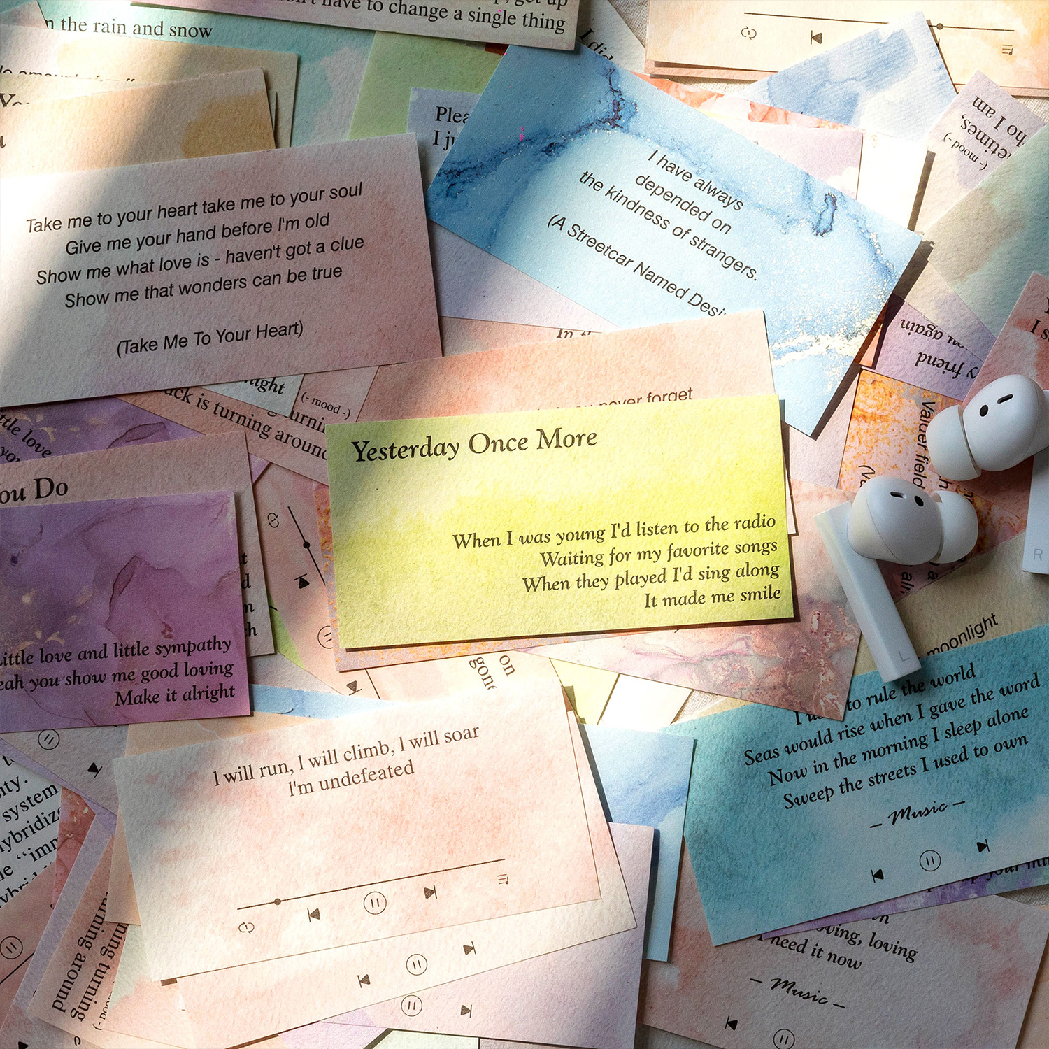 100pcs/pack English Vintage Ma - Ink Blotter Paper 리뷰 및 가격