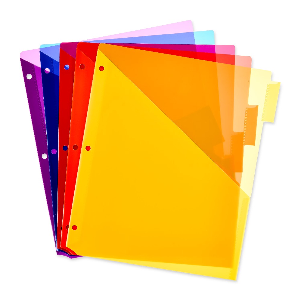 New  Vibrant Color 8-Tab Divid - Tab Divider A4 리뷰 및 가격