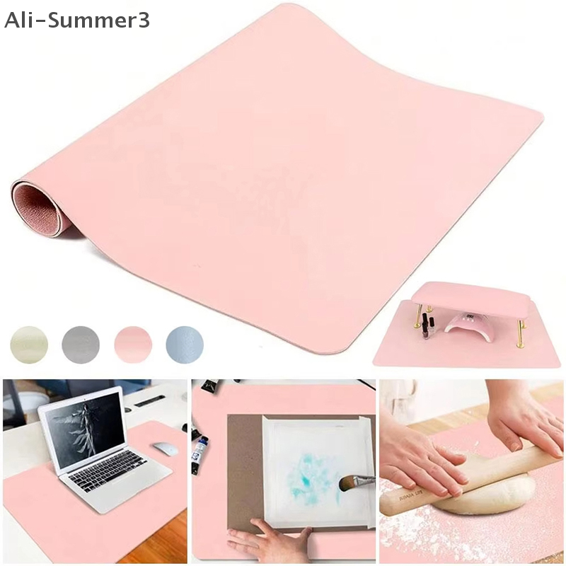 Foldable Nail Art Table Mat PU - Leather Desk Pad 리뷰 및 가격