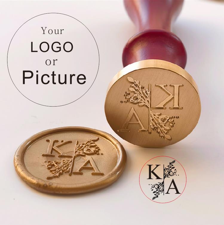 Custom Seal Wax Seal Stamp Cus - Rubber Date Stamp 리뷰 및 가격