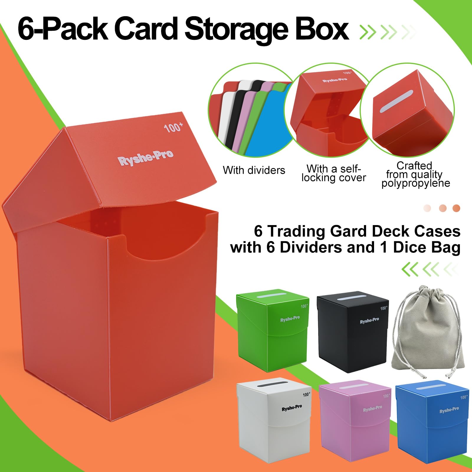TCG Deck Box for 100+ Cards Co - Card Index Box 리뷰 및 가격