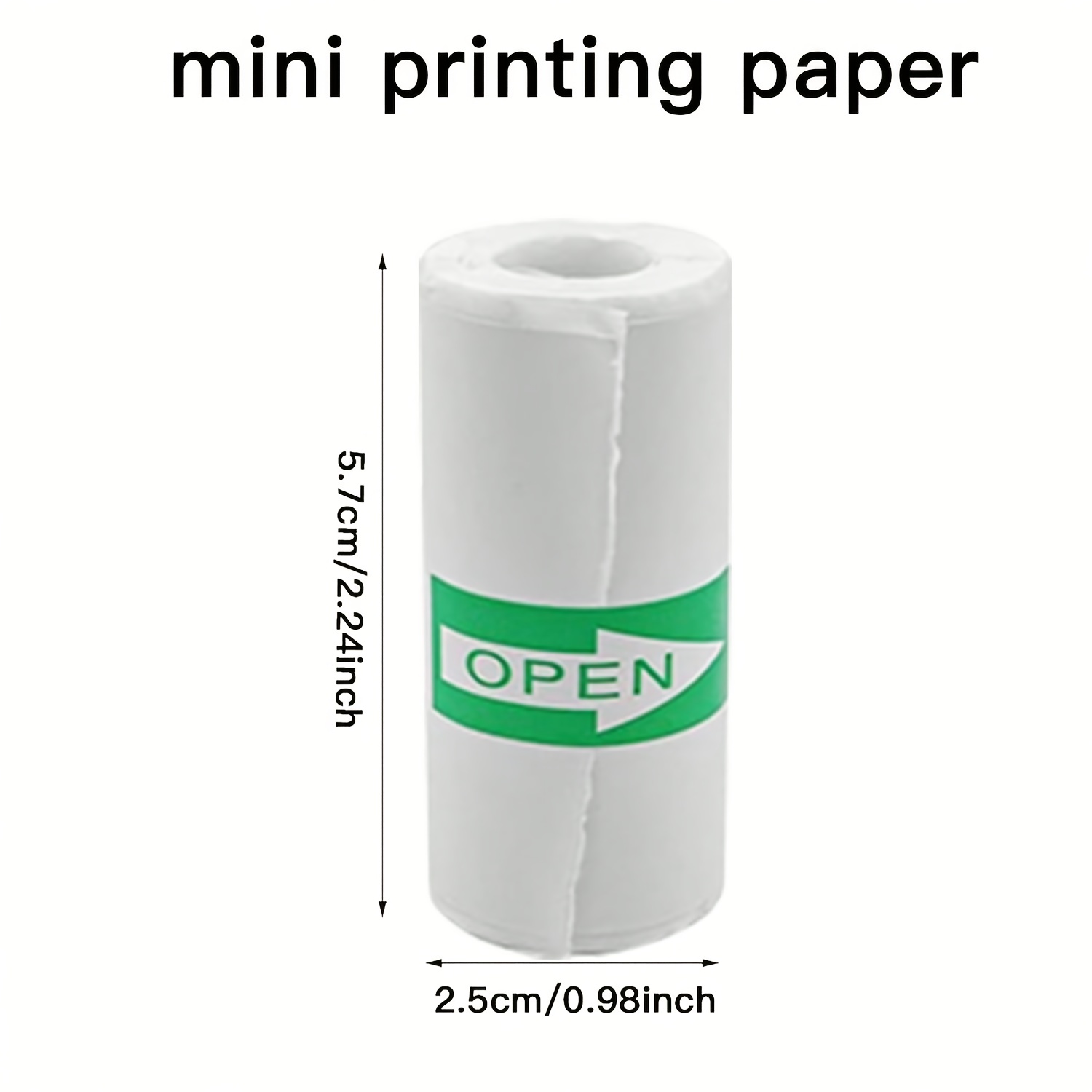 20 Rolls White Thermal Sticker - Ink Blotter Paper 리뷰 및 가격