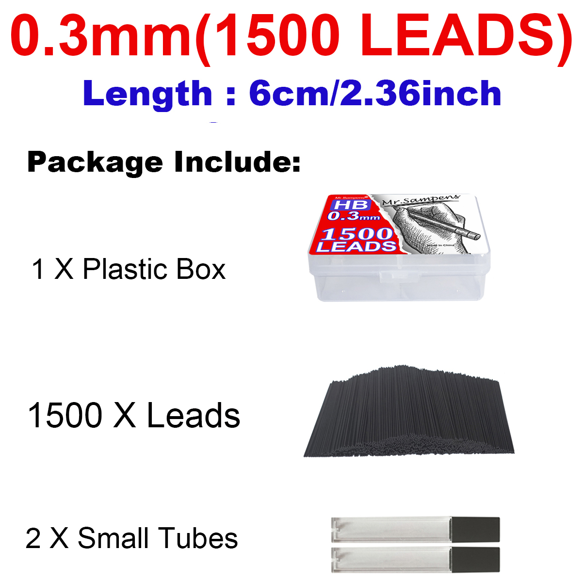 1500-Pack 0.3mm HB Automatic P - Mechanical Pencil 0.3 리뷰 및 가격