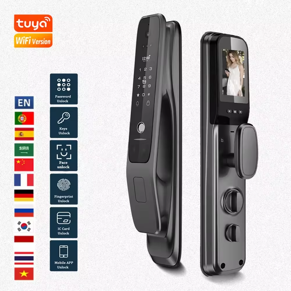 Tuya Wifi Smart Door Lock with - Letter Opener Brass 리뷰 및 가격