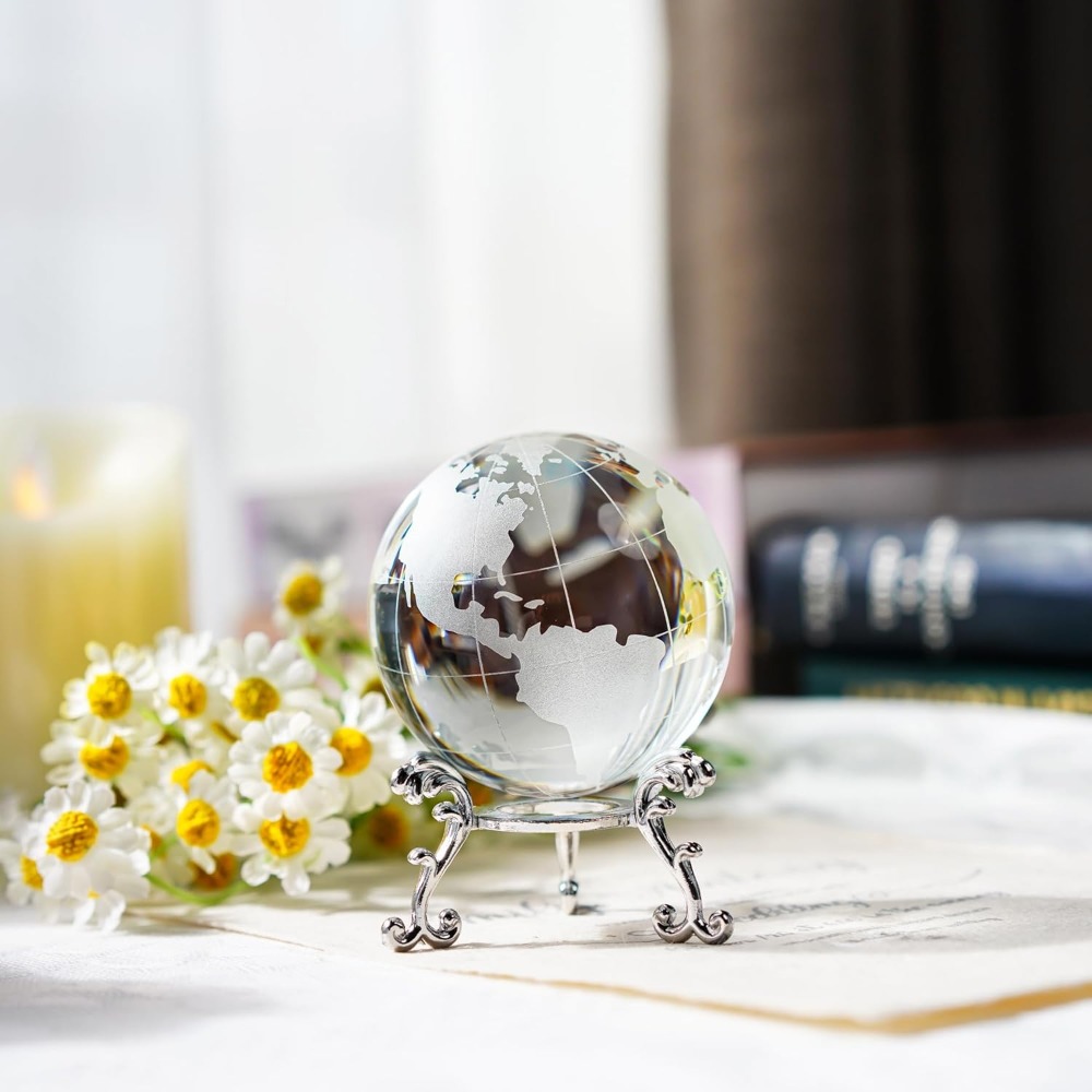 60mm Crystal Earth Globe Paper - Paper Weight Crystal 리뷰 및 가격