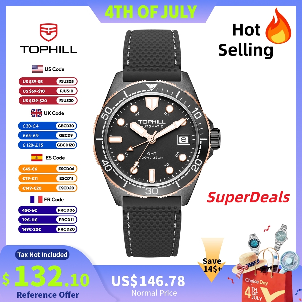 TOPHILL 39.5m NH34 Men's Autom - Paper Weight Crystal 리뷰 및 가격