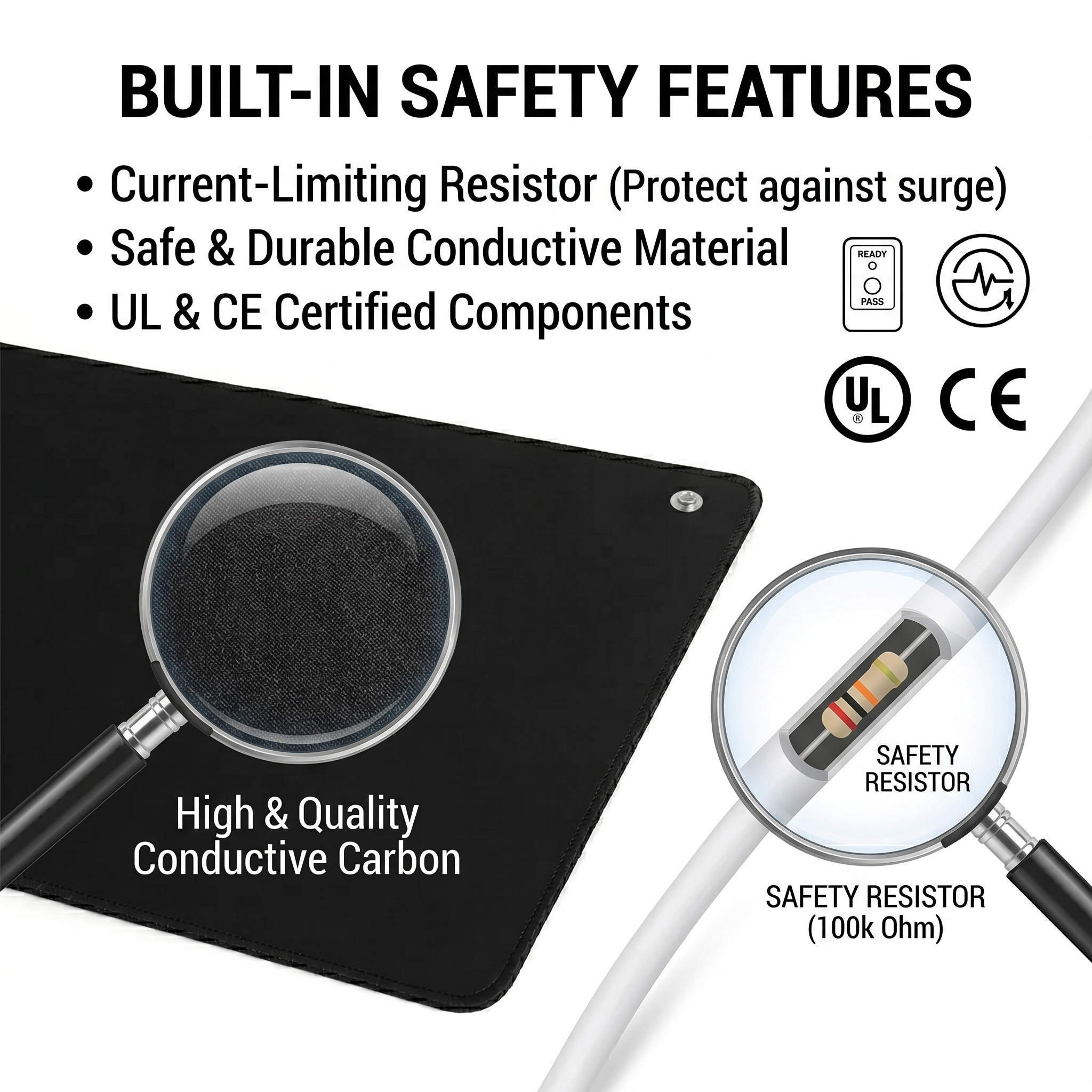 3mm PU Leather Grounding Mat E - Leather Desk Pad 리뷰 및 가격