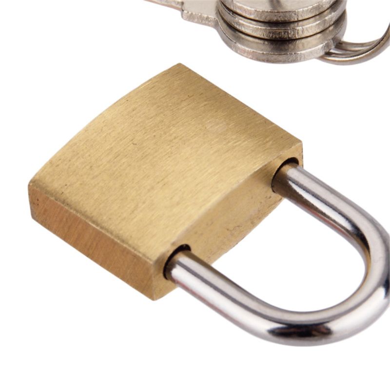 Brass Padlock with Keys, Small - Letter Opener Brass 리뷰 및 가격