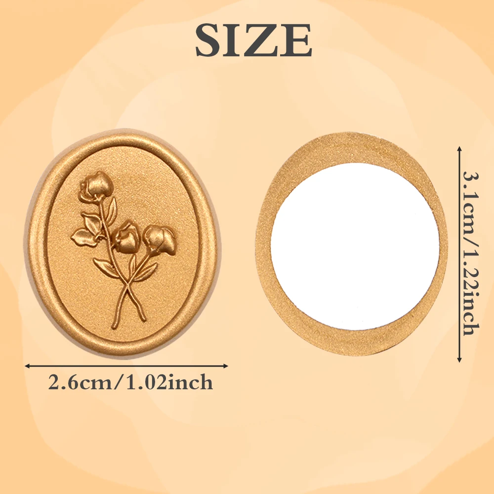 25pcs/set 3D Floral Wax Seal S - Wax Seal Stamp Set 리뷰 및 가격